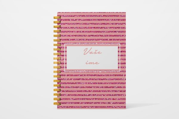 Gliter pink