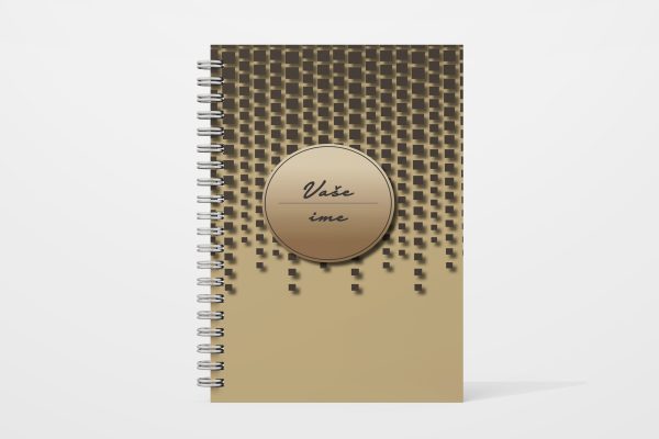 Luxury Modern Gold Braon Kockice