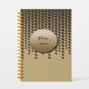 Luxury Modern Gold Braon Kockice